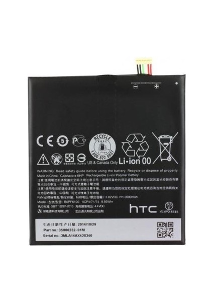 Htc Desıre 820 Batarya