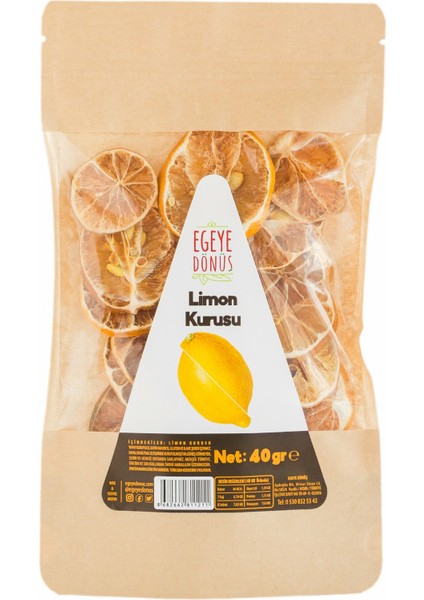 Limon Kurusu 40 gr