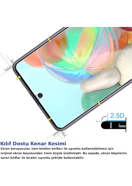 Xiaomi Redmi Note 9 Pro Uyumlu Ekran Koruyucu Hd Kalite Kırılmaz Esnek Nano Cam Film