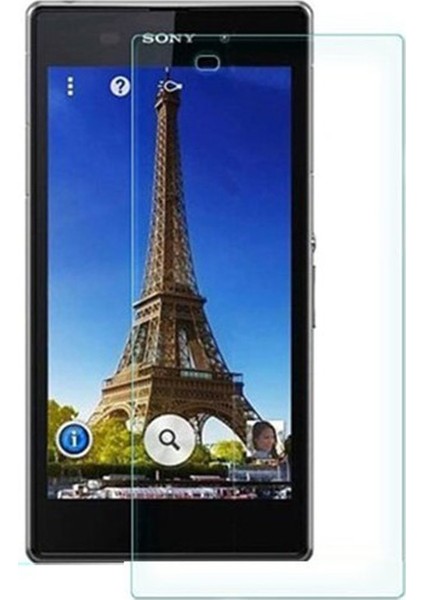 Sony Xperia Z1 Uyumlu Ekran Koruyucu Yeni Nesil Hd Kalite Kırılmaz Cam
