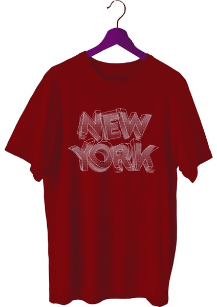 Newyorklite Sporcu T-Shirt Bisiklet Yaka