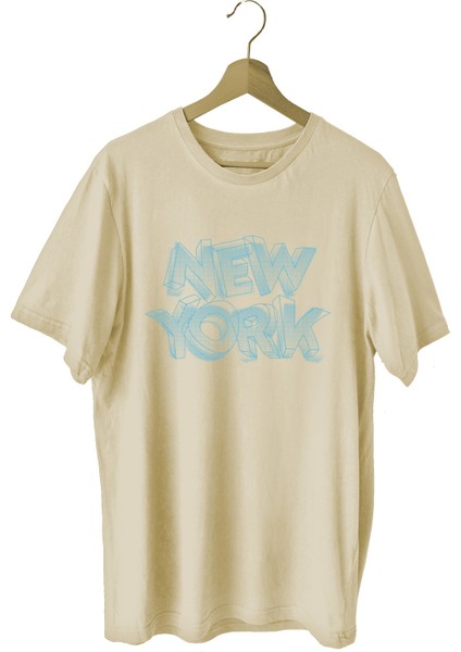 Newyorklite Sporcu T-Shirt Bisiklet Yaka