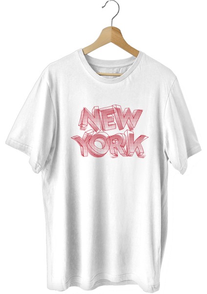 Newyorklite Sporcu T-Shirt Bisiklet Yaka