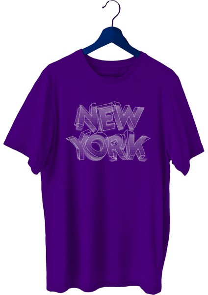 Newyorklite Sporcu T-Shirt Bisiklet Yaka