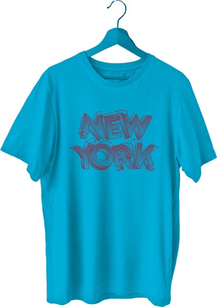 Newyorklite Sporcu T-Shirt Bisiklet Yaka
