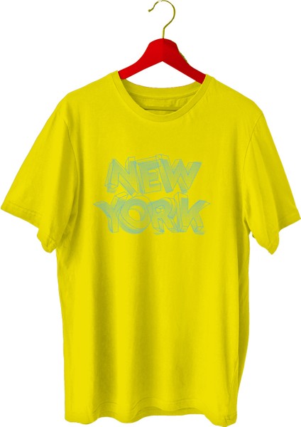 Newyorklite Sporcu T-Shirt Bisiklet Yaka