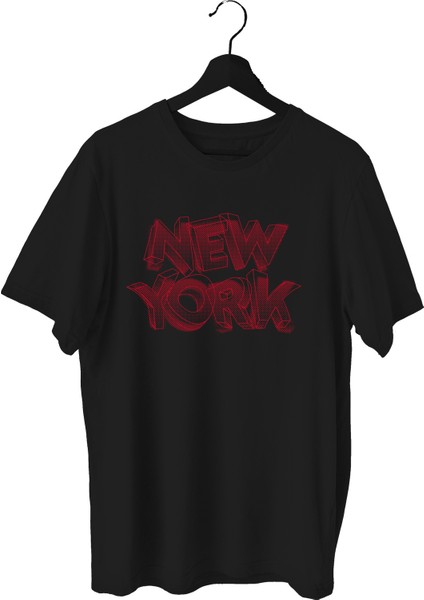 Newyorklite Sporcu T-Shirt Bisiklet Yaka