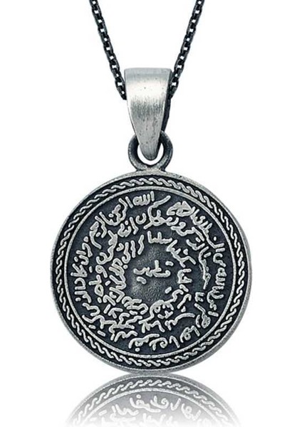 Gümüş Kitmir ve Mühr-Ü Şerif Bayan Kolye
