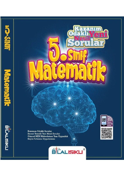 Bilal Işıklı Yayınları 5. Sınıf Matematik Kazanım Odaklı Soru Bankası