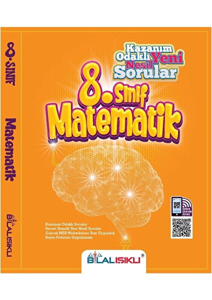 Bilal Işıklı Yayınları 8. Sınıf Matematik Kazanım Odaklı Soru Bankası