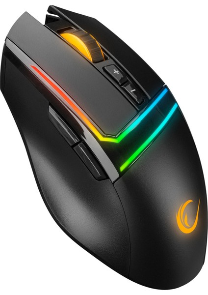 SMX-R76 Bolt USB Siyah Rgb Ledli 10000 Dpi Gaming Oyuncu Mouse