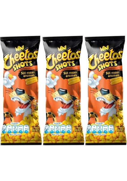 Shots 3'lü Set Cips 42 gr