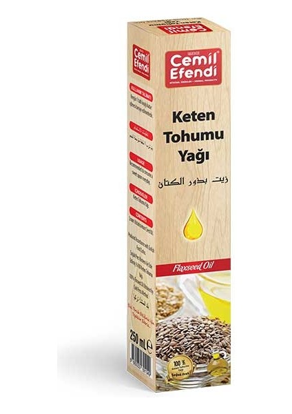 Keten Yağı 250 ml