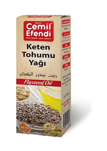 Keten Yağı 50 ml