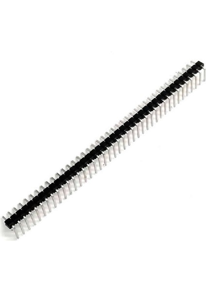 1X40 Erkek Header 40 Pin 2.54MM 90 Derece