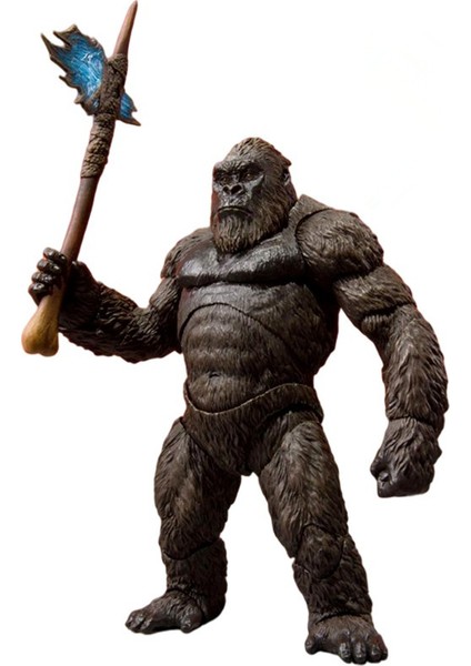 Godzilla Vs Kong King Hareketli Model Oyuncak (15CM) (Yurt Dışından)