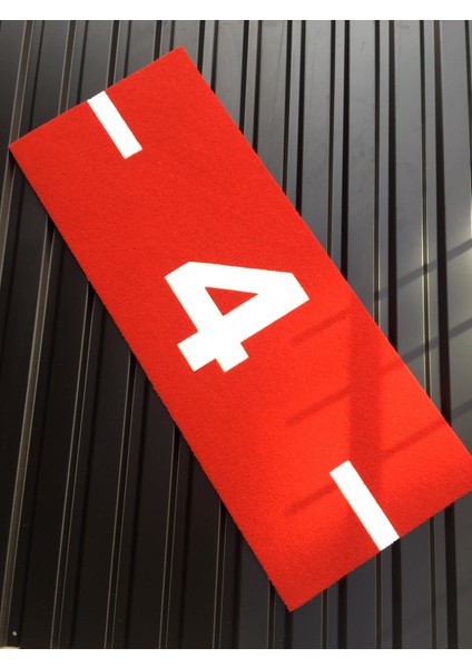 Antrenman Zemin Platformu Kızak Koşu Pisti (Red White Font) modelleri