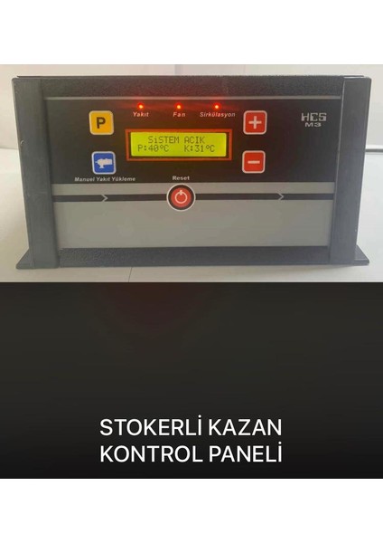 M3 Kalorifer Kazanı Kontrol Paneli