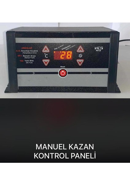 M2 Kalorifer Kazanı Kontrol Paneli