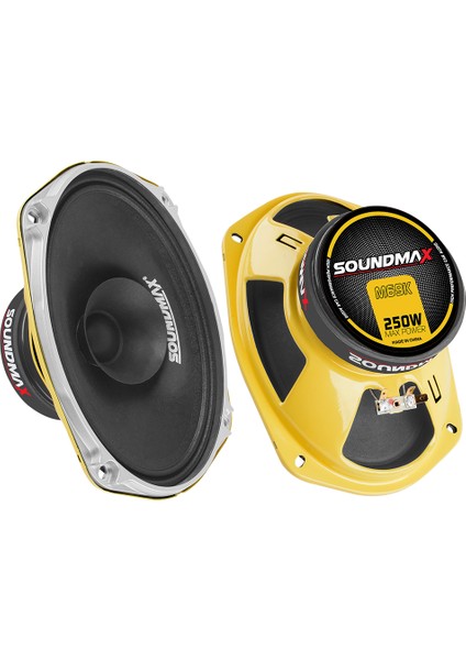 SX-M69K Oval Midrange 300 Watt Max POWER+100 Watt Rms Power