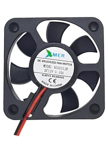 50X50X10MM 24V 0.10A 2p Xmer Fan