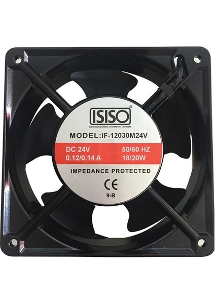 IF-12030M24V 24VDC Soğutucu Fan 120X120X38MM