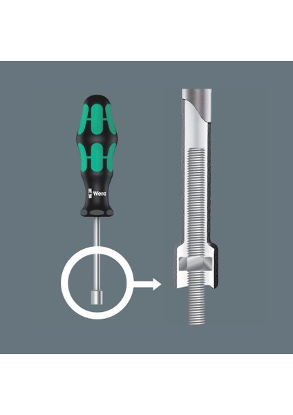 395 Ho Lokma 7/16" x 90MM Tornavida 05029506001 modelleri