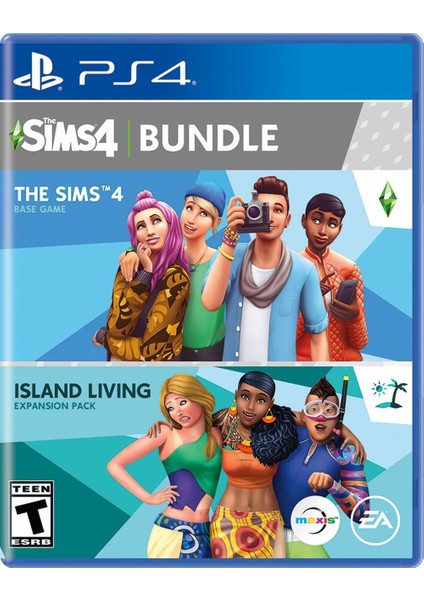 Ps4 The Sims 4 Bundle Sims4 + Island Living Genişleme Paketi