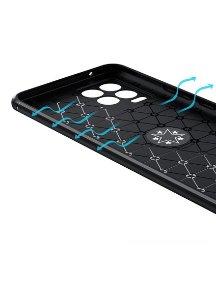 Realme 8 Pro Focus Serisi Yüzük Standlı Silikon Kılıf - Siyah fırsatları