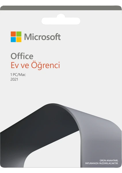 Office Ev ve Öğrenci 2021 - Elektronik Lisans