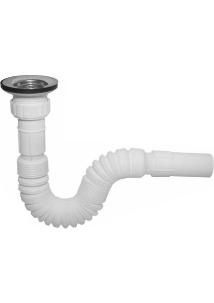 Lüx Wares Körüklü Sifon Kısa