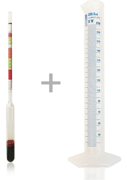 Hidrometre ve Mezür Seti