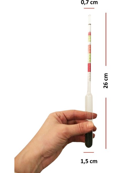 Hidrometre ve Mezür Seti