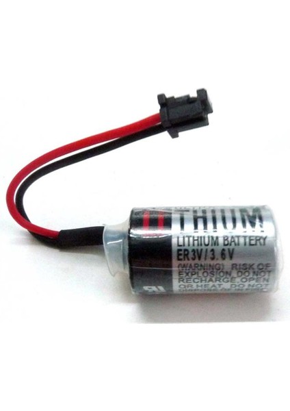 Ultra ER3V 3.6 Volt 2 Pin Soketli Lityum Pil