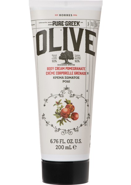 Olive & Pomegranate 200 ml VücutNemlendirici