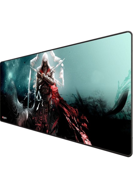 Gaming Mousepad Oyuncu Mouse pad 90X40 XXL Büyük Oyuncu Mouse Pad Kaymaz Taban 4mm Kalınlık