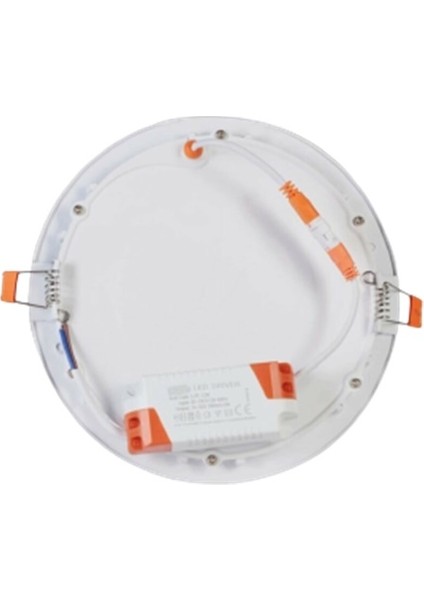 ALP-1015 15W Sıva Altı Yuvarlak LED Panel 3000K Günışığı