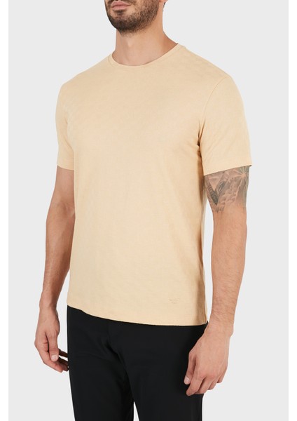 Bisiklet Yaka % 100 Pamuk T Shirt Erkek T Shirt 3K1T7P 1JM8Z 0112 modelleri