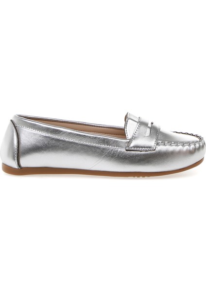 Gümüş Loafer