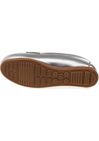Gümüş Loafer