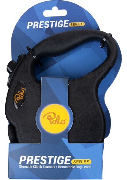 Polo Prestige Siyah Otomatik Köpek Tasması S 4M/10kg