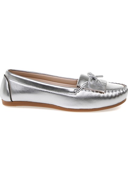 Gümüş Loafer