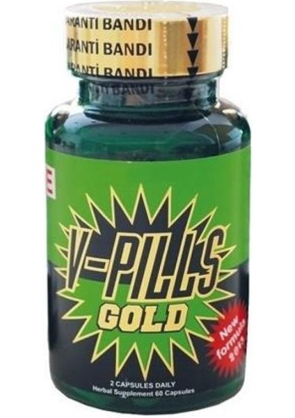 V-Pills Gold Bitkisel Kapsül