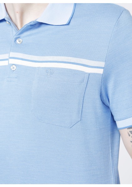 Privé Mavi Polo Yaka T-Shirt