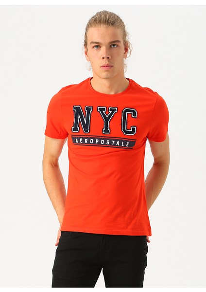 O Yaka Bordo Baskılı Erkek T-Shirt modelleri
