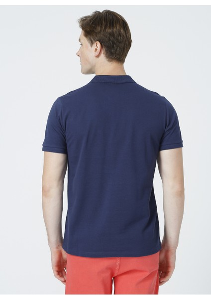 Erkek Lacivert Polo Yaka Tişört modelleri