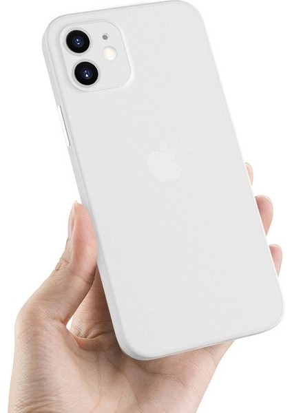 Apple iPhone 12 Kılıf Ultra Ince Hayalet Sert Kapak modelleri