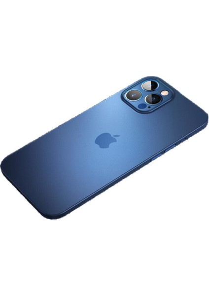Apple iPhone 12 Pro Max Kılıf Ultra Ince Hayalet Sert Kapak