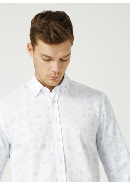 Pamuk Beyaz Erkek Gömlek fırsatları