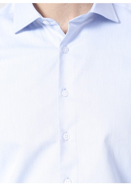 Armürlü Mavi Erkek Gömlek modelleri